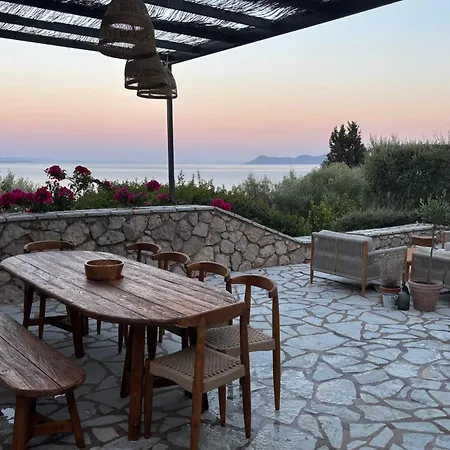 Villa Arkoudi - Enjoy Panoramic Ocean Views From A Serene Mountain Setting Szívota