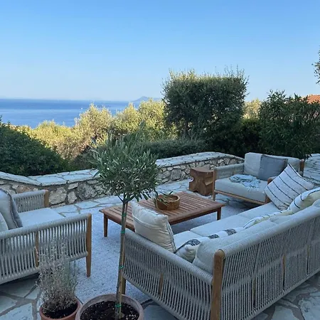 Villa Arkoudi - Enjoy Panoramic Ocean Views From A Serene Mountain Setting