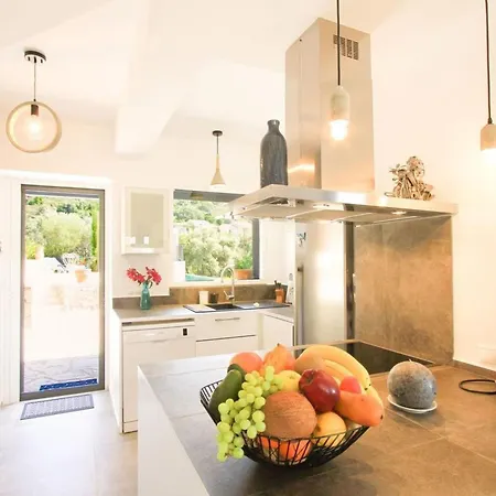 빌라 Arkoudi - Enjoy Panoramic Ocean Views From A Serene Mountain Setting *